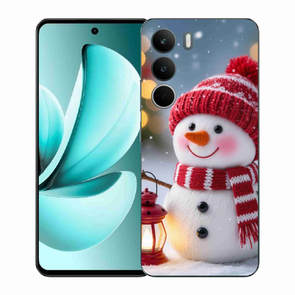 Gélový kryt mmCase na Realme C71 - snehuliak 2
