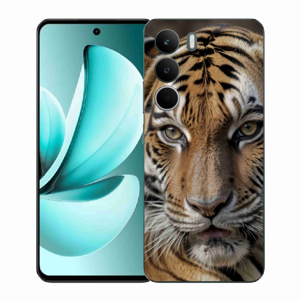 Gélový kryt mmCase na Realme C71 - tigrie pohľad