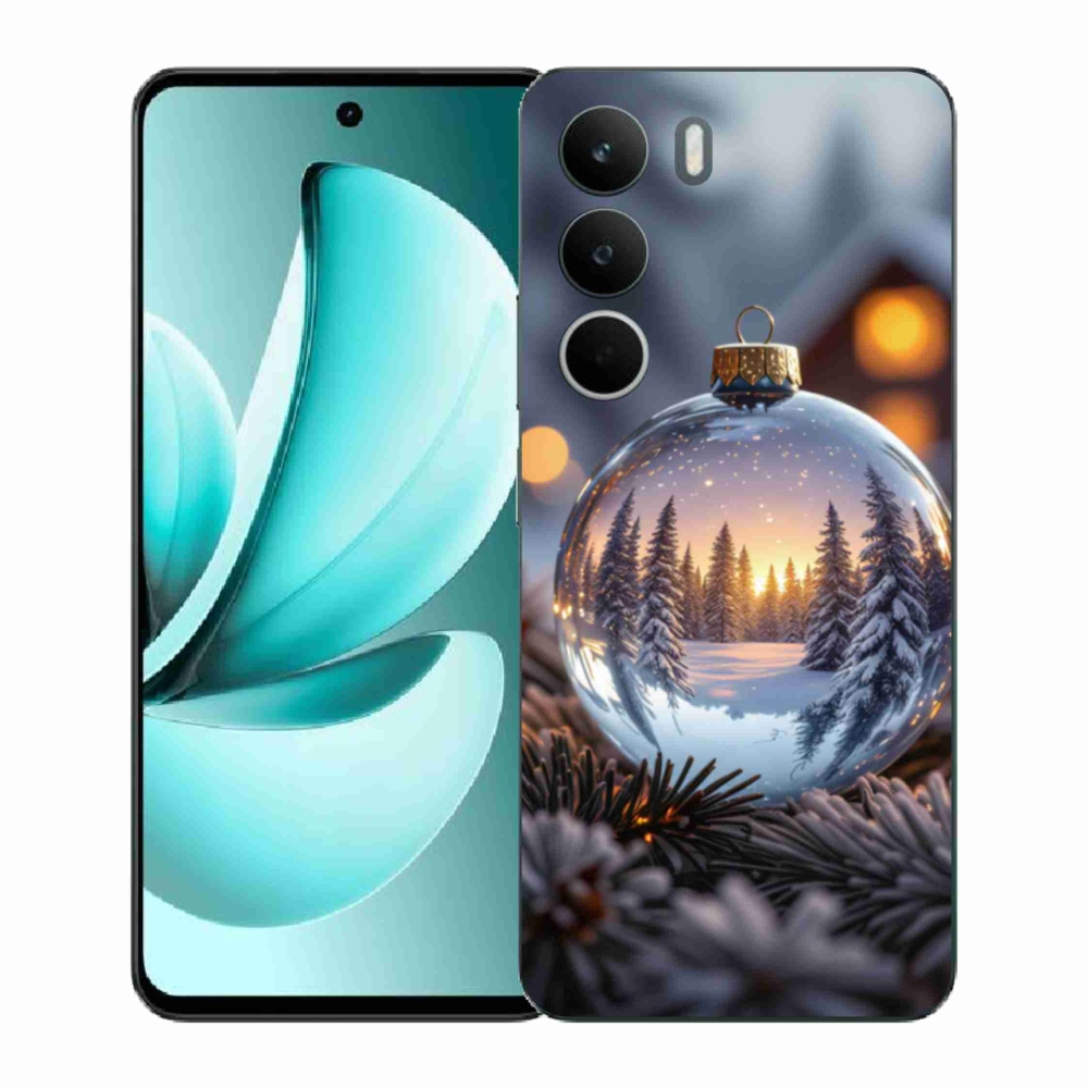 Gélový kryt mmCase na Realme C71 - vianočná ozdoba