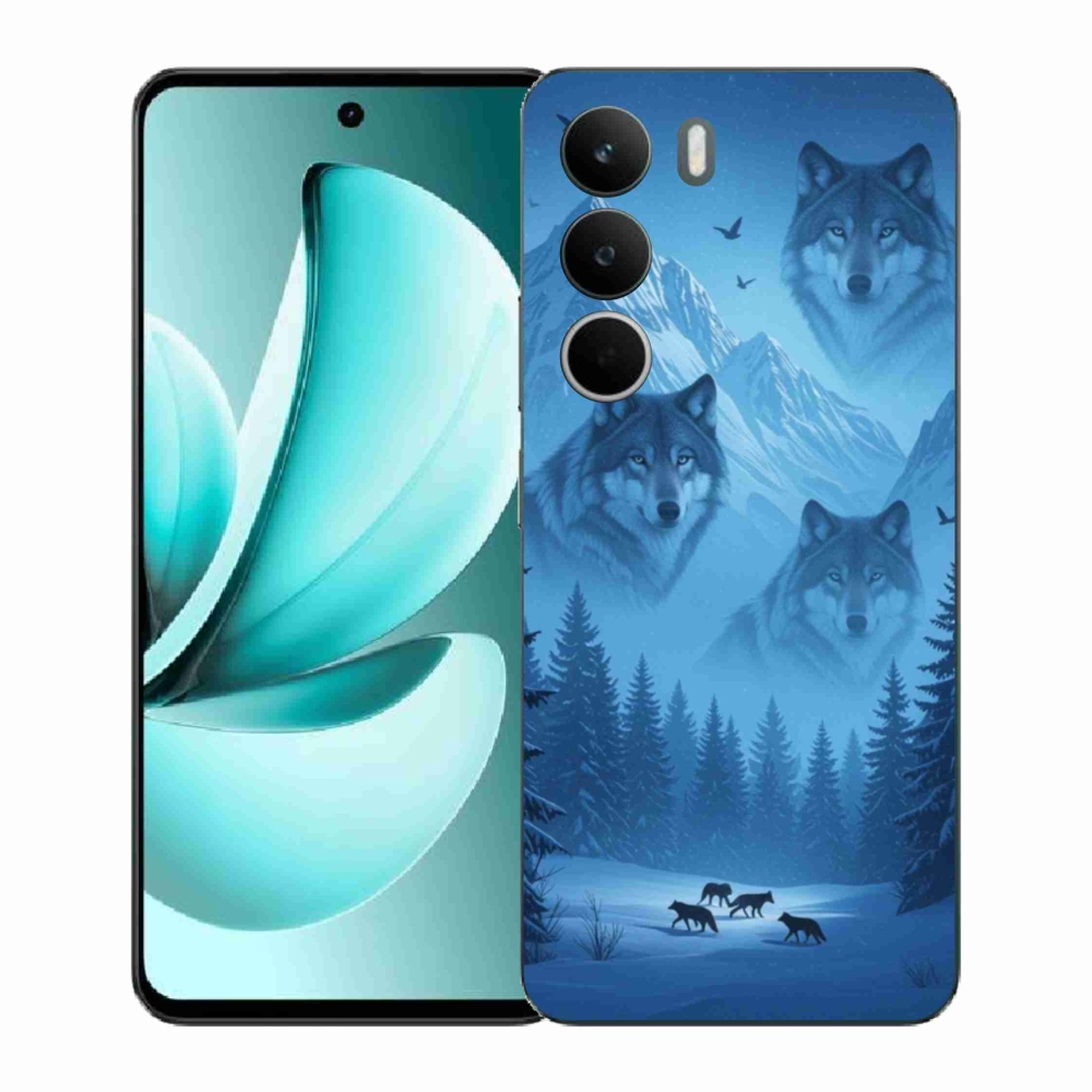 Gélový kryt mmCase na Realme C71 - vlčia svorka