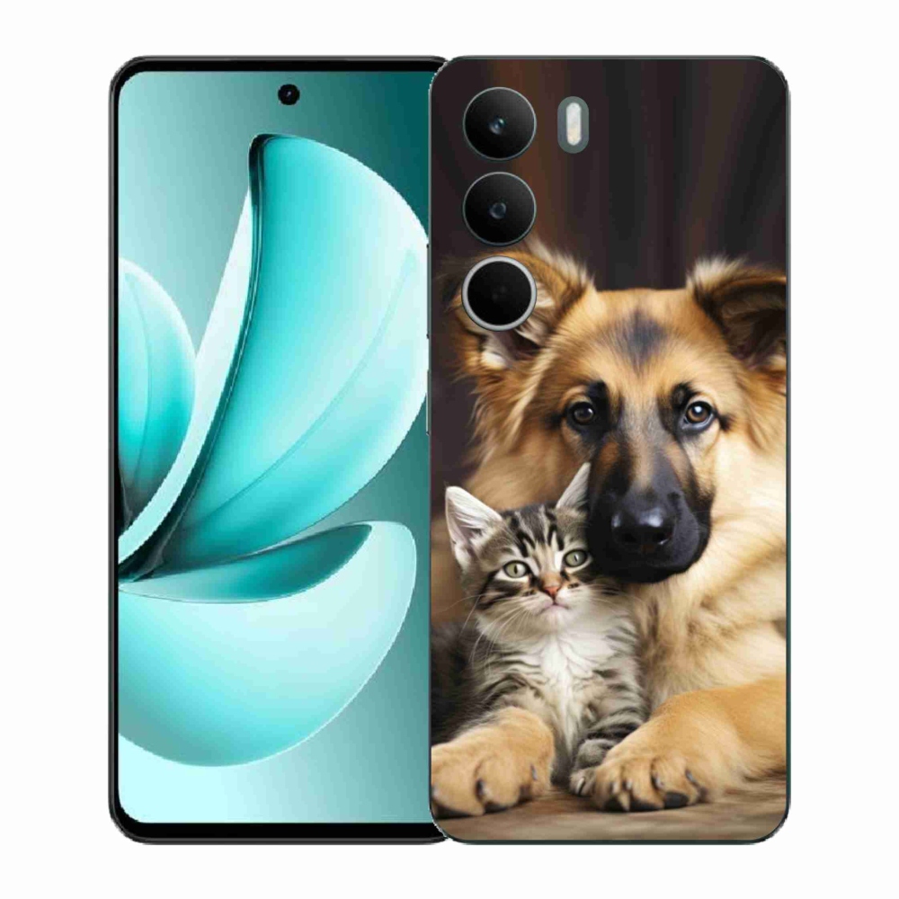 Gélový kryt mmCase na Realme C71 - zvieracie priateľstvo