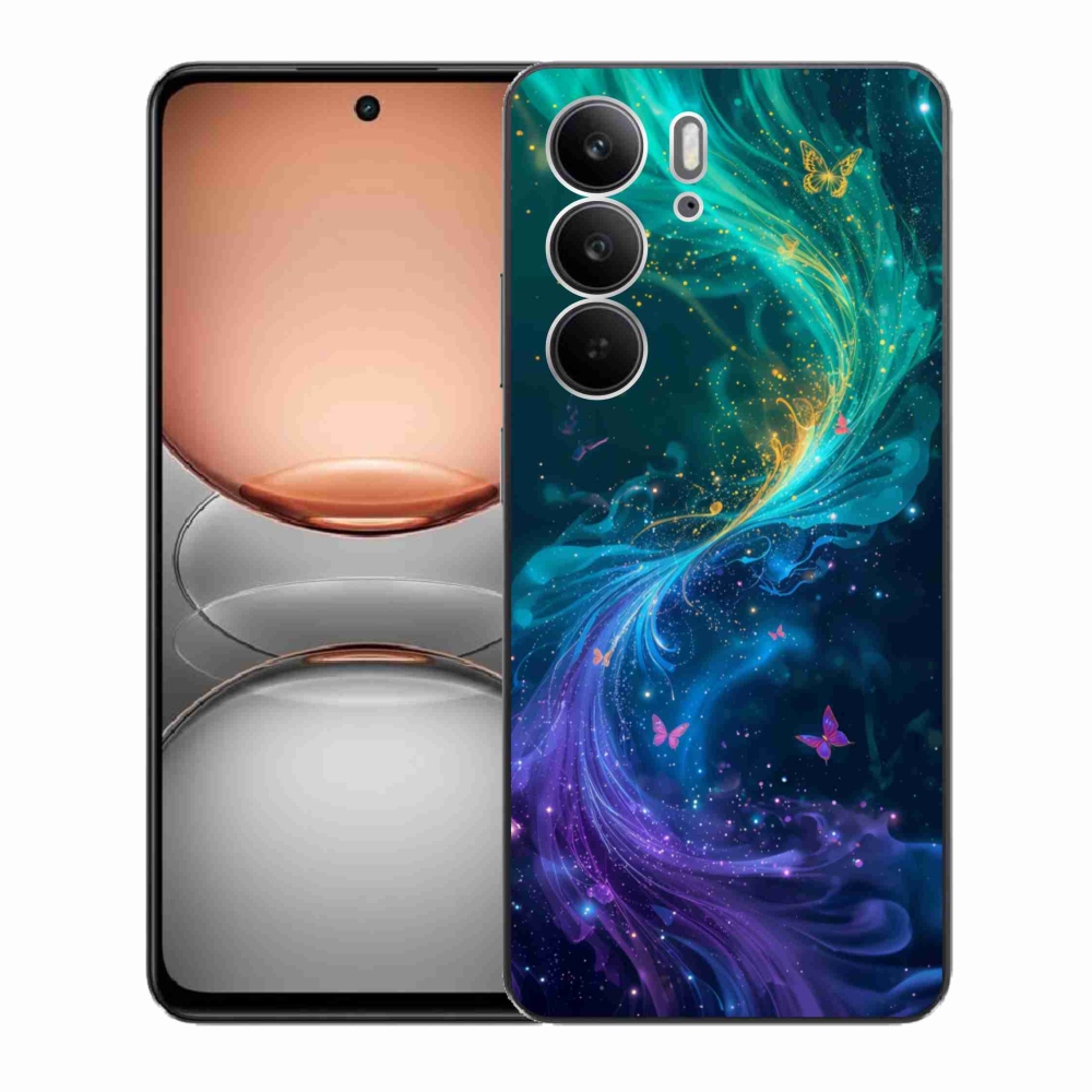 Gélový kryt mmCase na Realme C75 - abstraktný motív 31