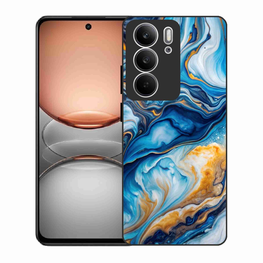 Gélový kryt mmCase na Realme C75 - abstraktný motív 34