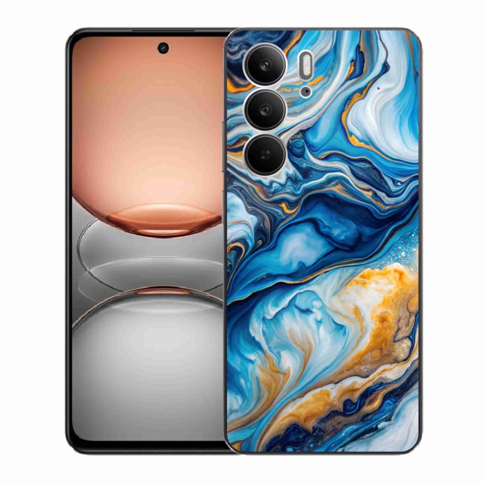 Gélový kryt mmCase na Realme C75 - abstraktný motív 34