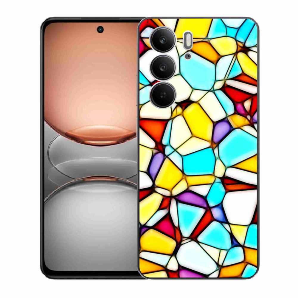 Gélový kryt mmCase na Realme C75 - abstraktný motív 40