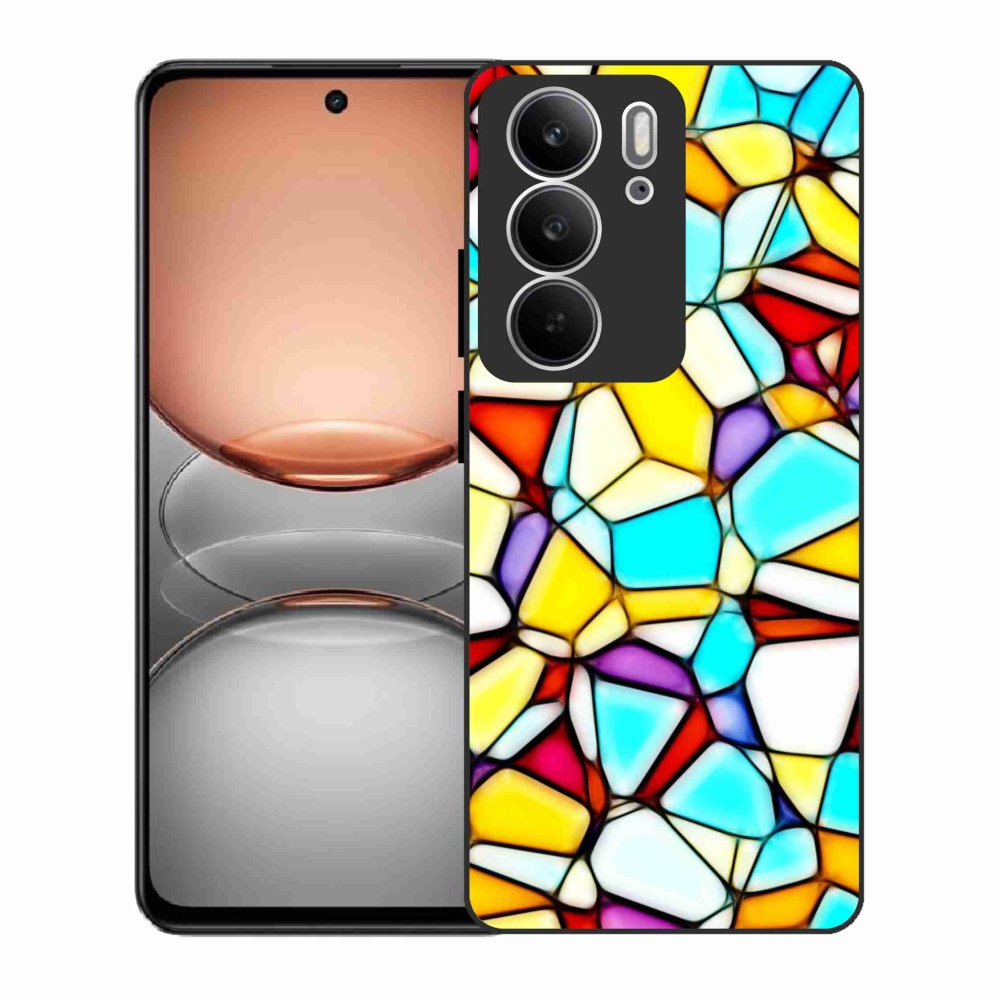 Gélový kryt mmCase na Realme C75 - abstraktný motív 40