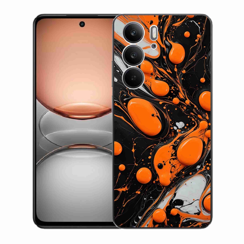 Gélový kryt mmCase na Realme C75 - abstraktný motív 41