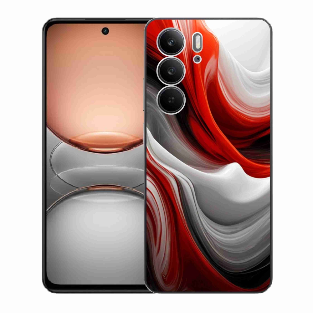 Gélový kryt mmCase na Realme C75 - abstraktný motív 47