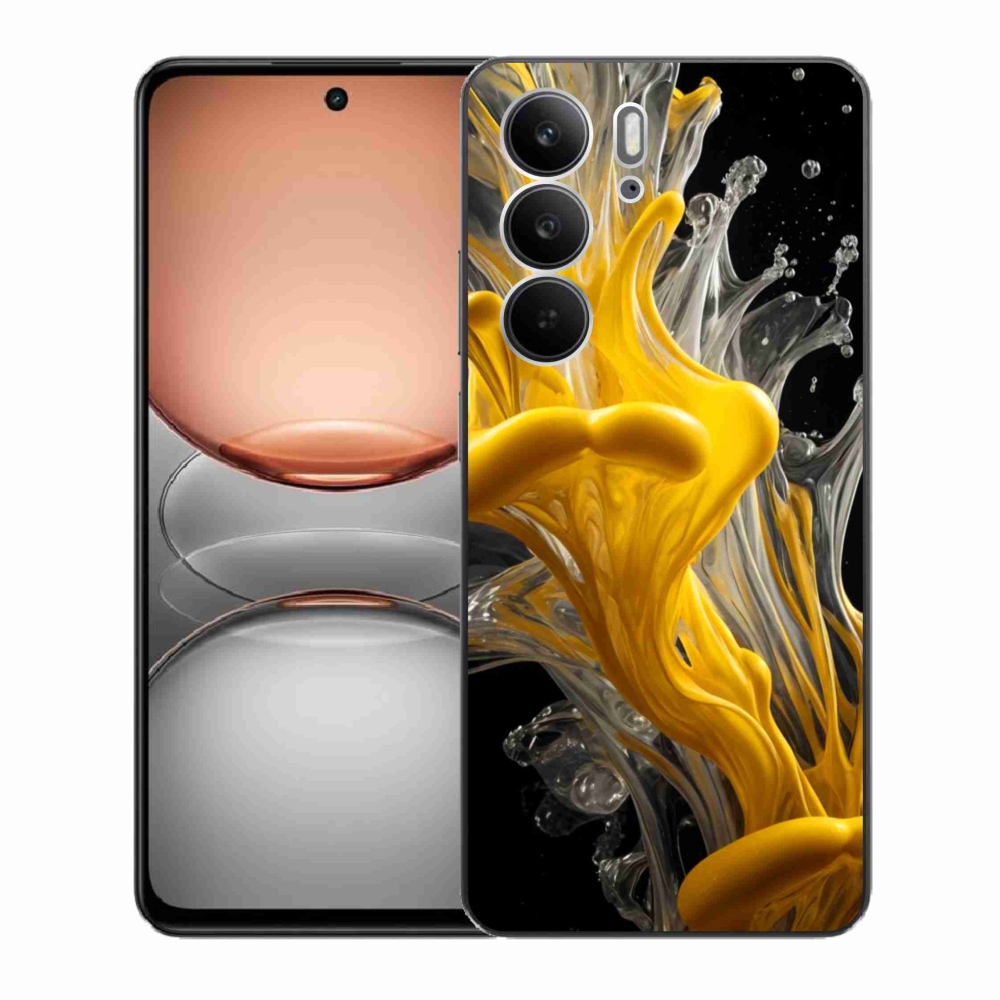 Gélový kryt mmCase na Realme C75 - abstraktný motív 48