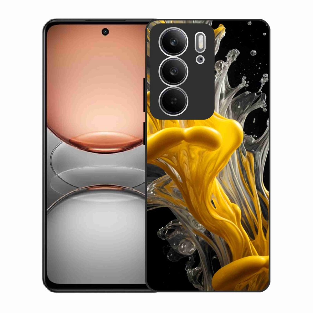 Gélový kryt mmCase na Realme C75 - abstraktný motív 48