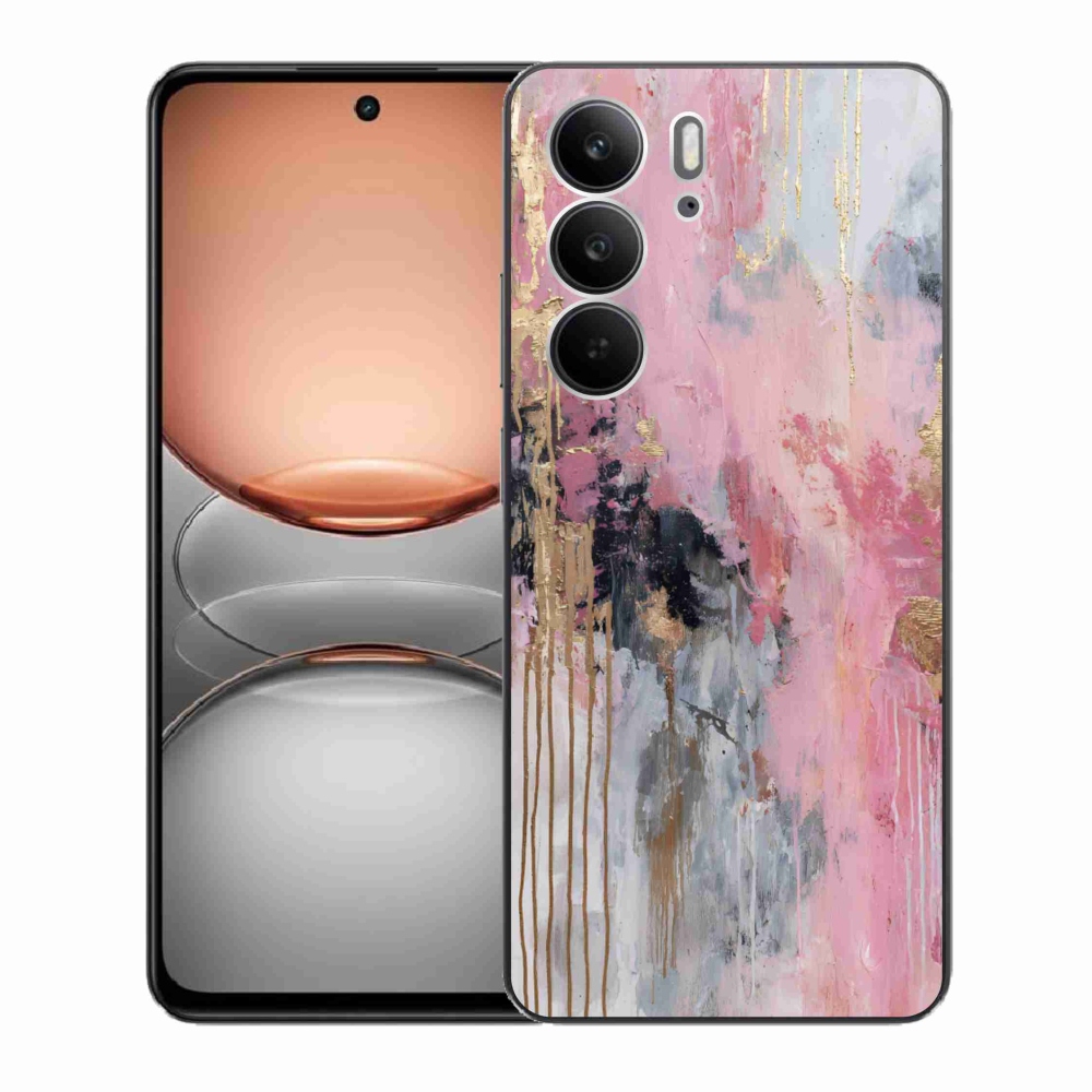 Gélový kryt mmCase na Realme C75 - abstraktný motív 49