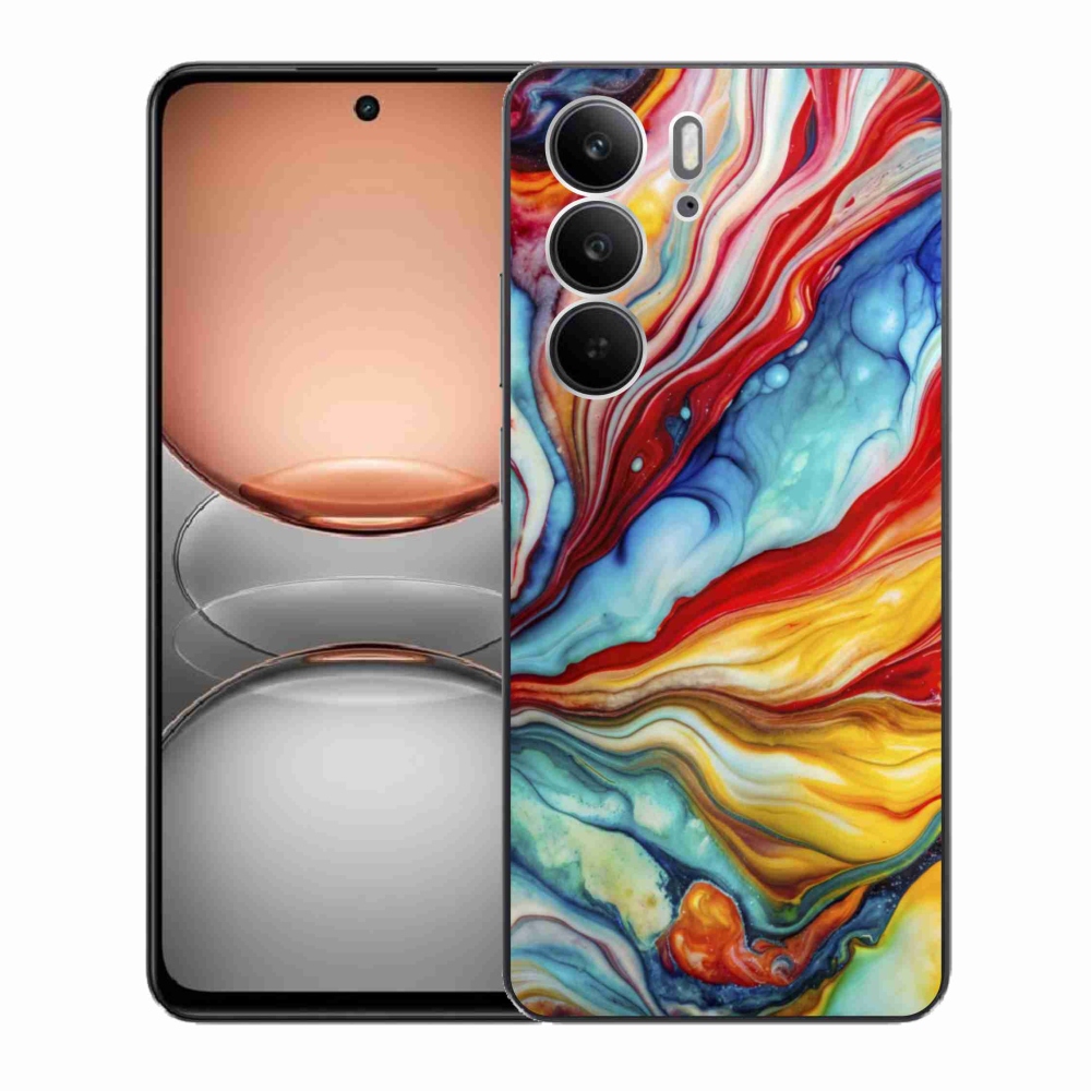 Gélový kryt mmCase na Realme C75 - abstraktný motív 58