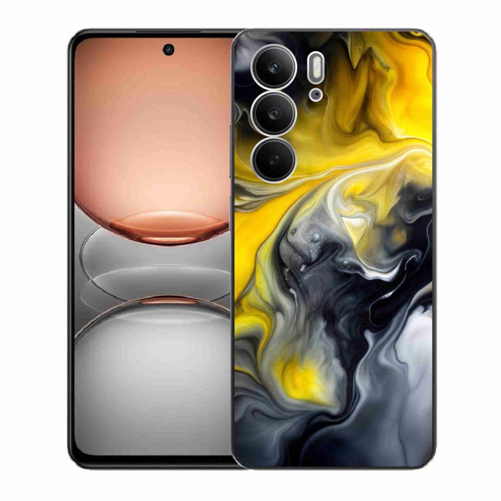 Gélový kryt mmCase na Realme C75 - abstraktný motív 60