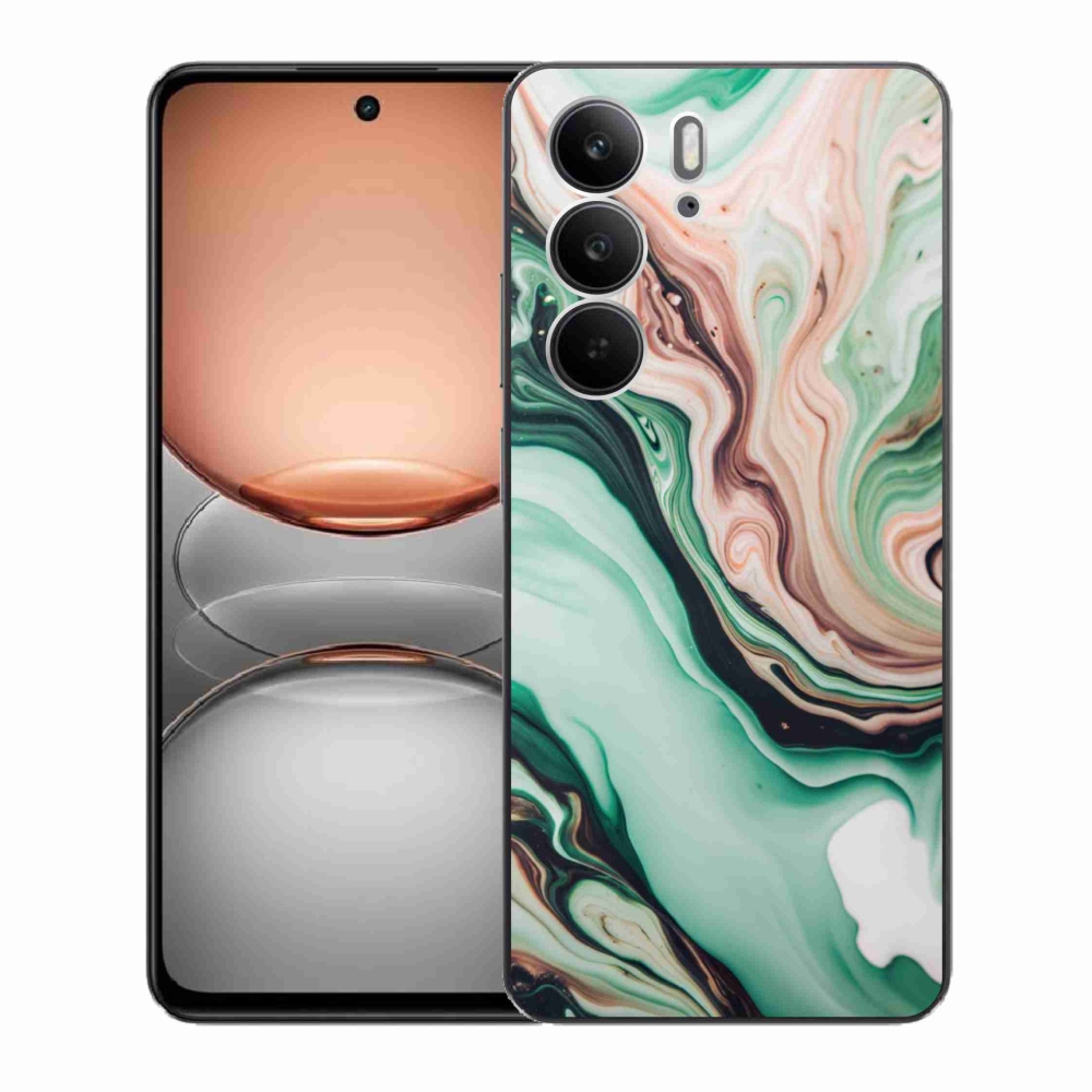 Gélový kryt mmCase na Realme C75 - abstraktný motív 62