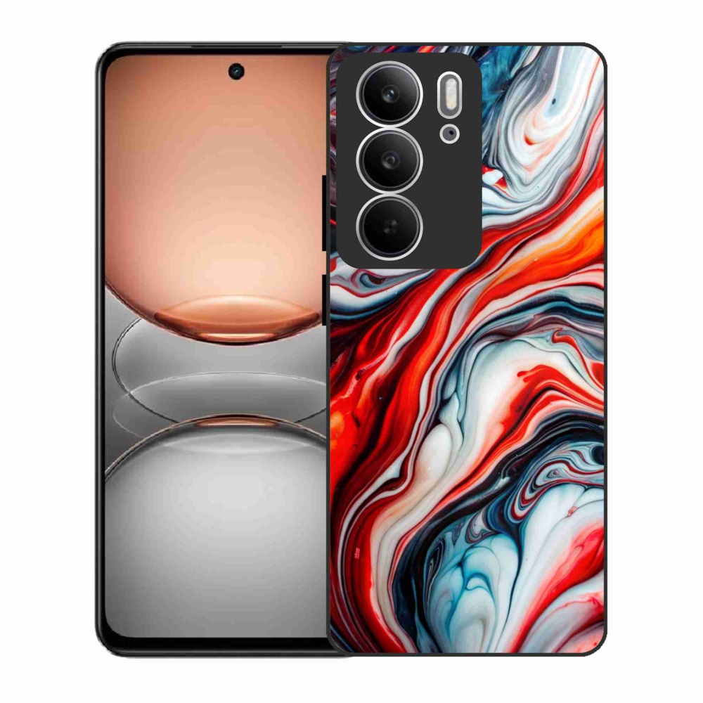 Gélový kryt mmCase na Realme C75 - abstraktný motív 63