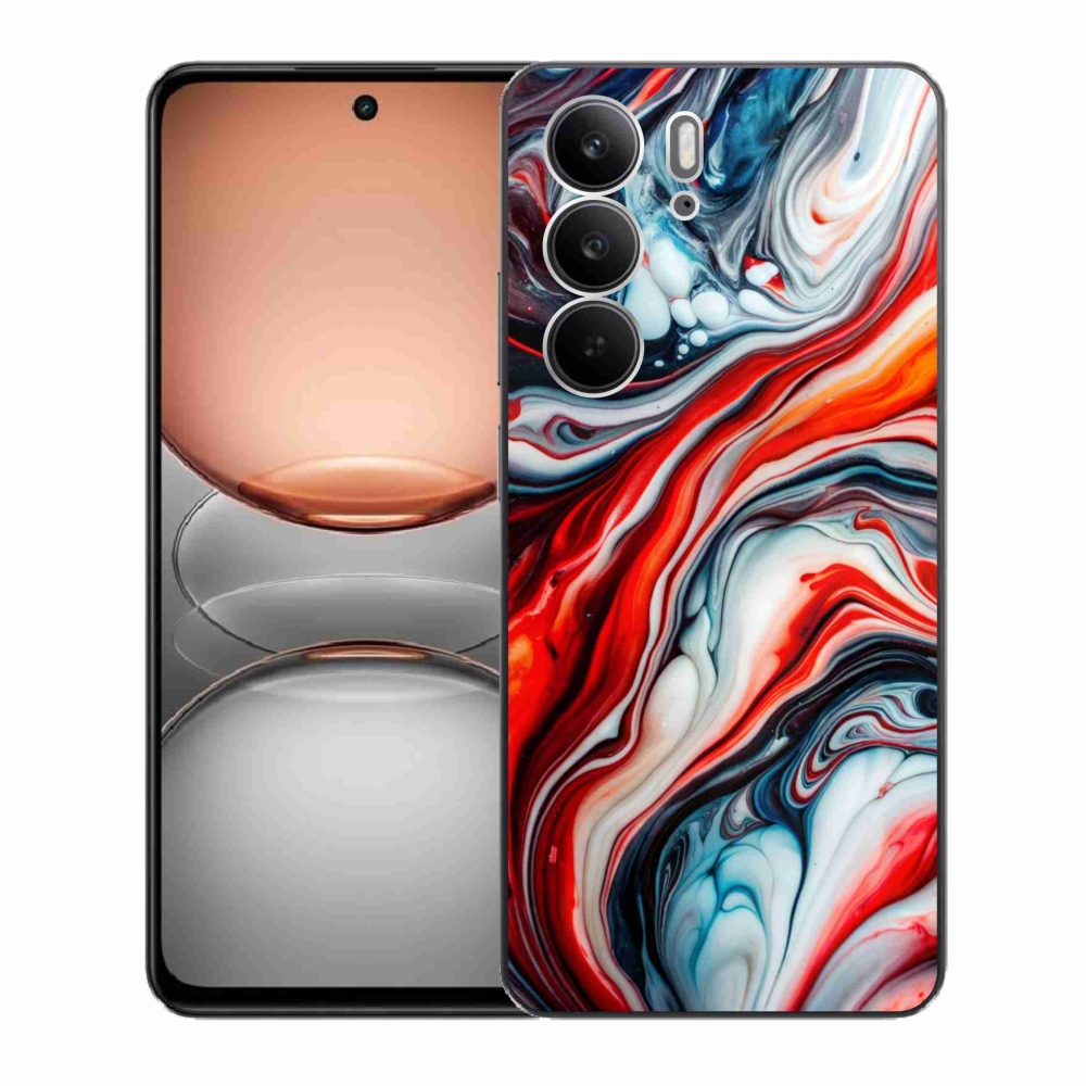Gélový kryt mmCase na Realme C75 - abstraktný motív 63