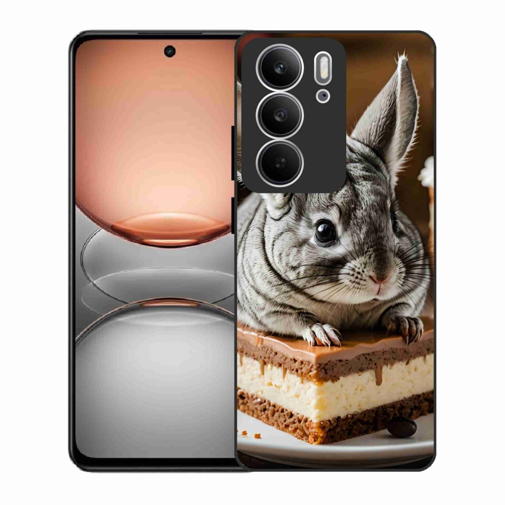 Gélový kryt mmCase na Realme C75 - činčila