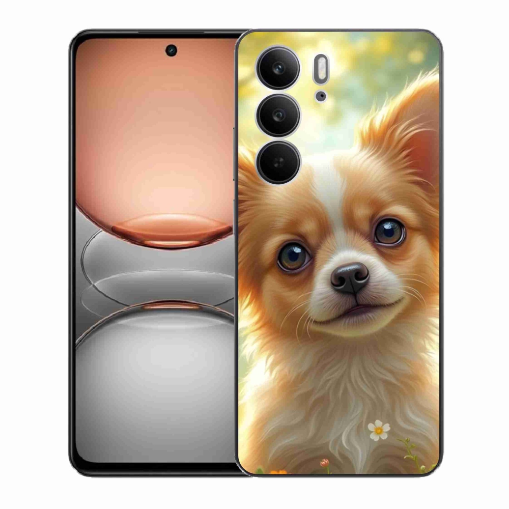 Gélový kryt mmCase na Realme C75 - čivava 5