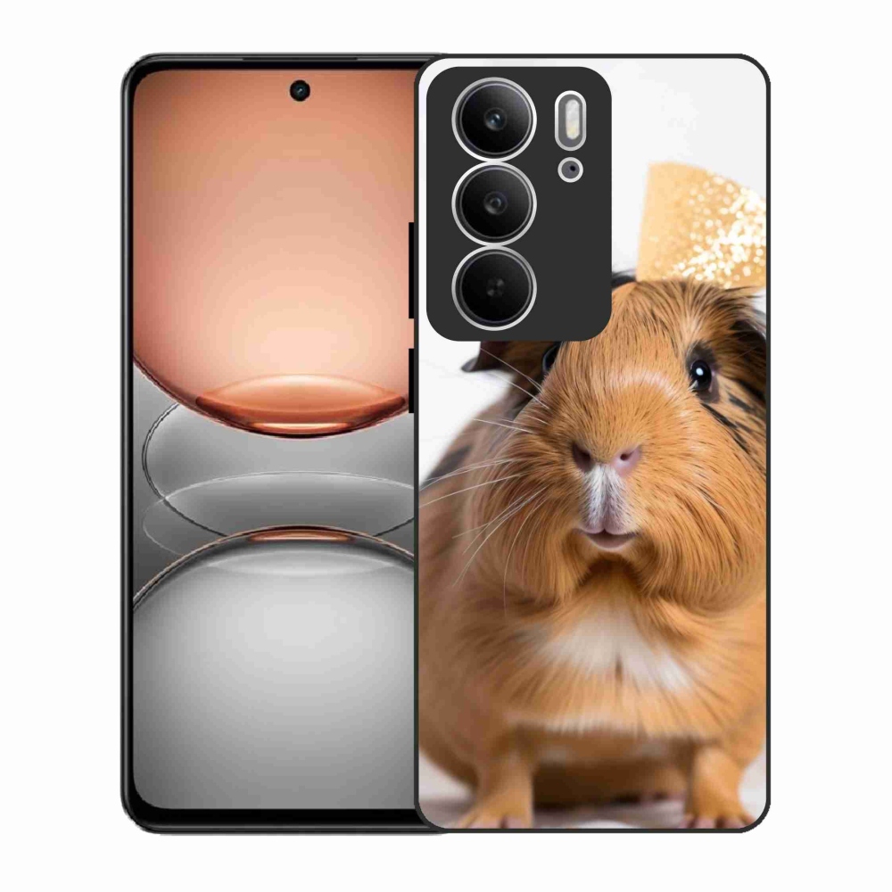 Gélový kryt mmCase na Realme C75 - hnedé morča
