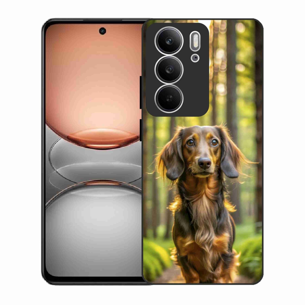 Gélový kryt mmCase na Realme C75 - jazvečík 4