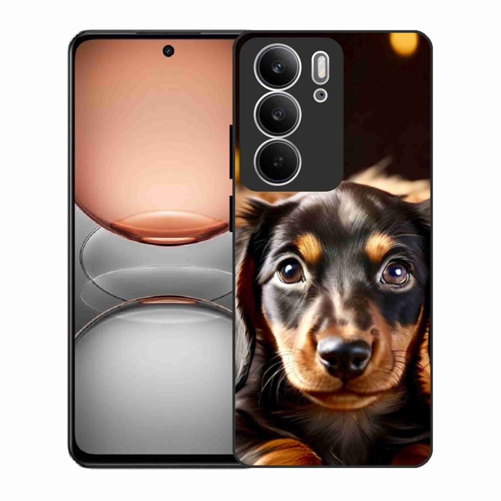 Gélový kryt mmCase na Realme C75 - jazvečík