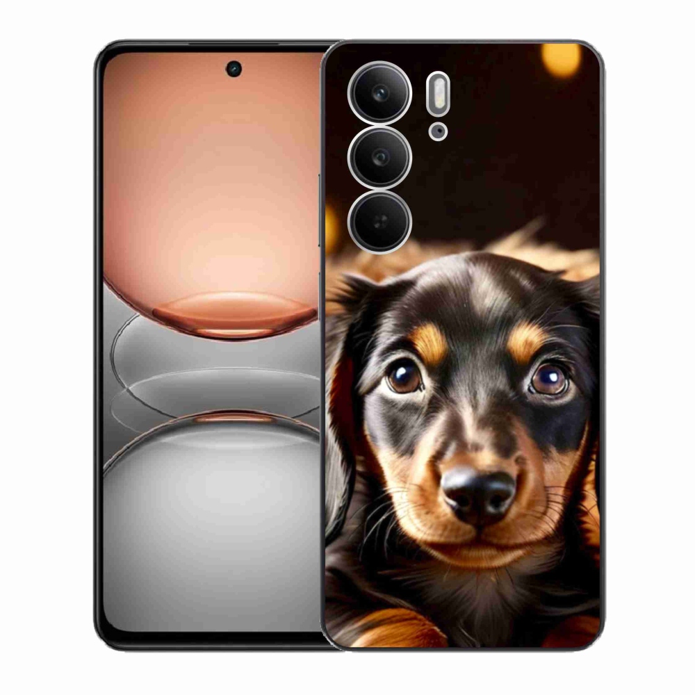 Gélový kryt mmCase na Realme C75 - jazvečík
