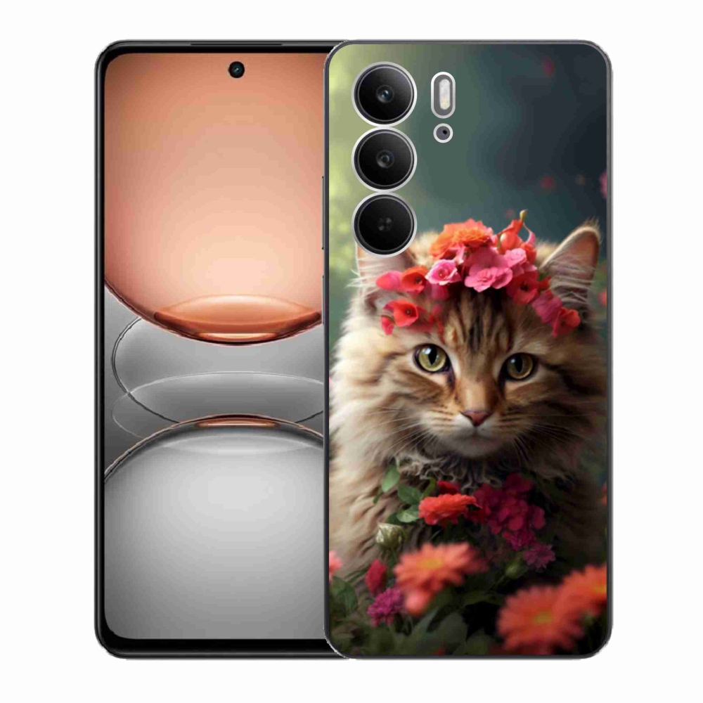 Gélový kryt mmCase na Realme C75 - mačacia princezná