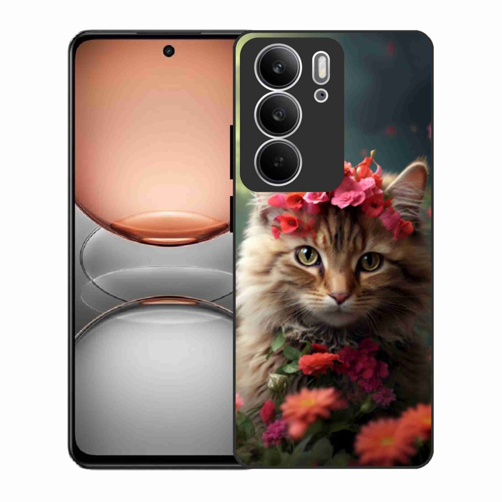 Gélový kryt mmCase na Realme C75 - mačacia princezná