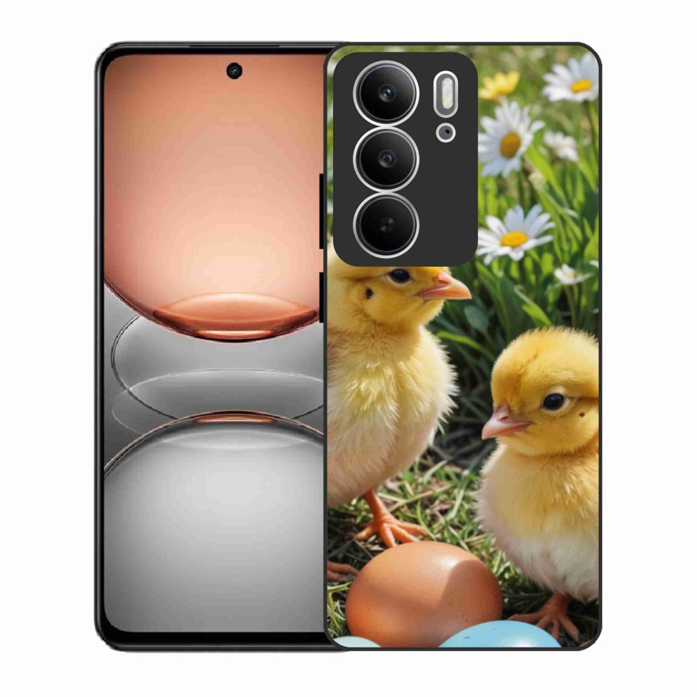 Gélový kryt mmCase na Realme C75 - kuriatka