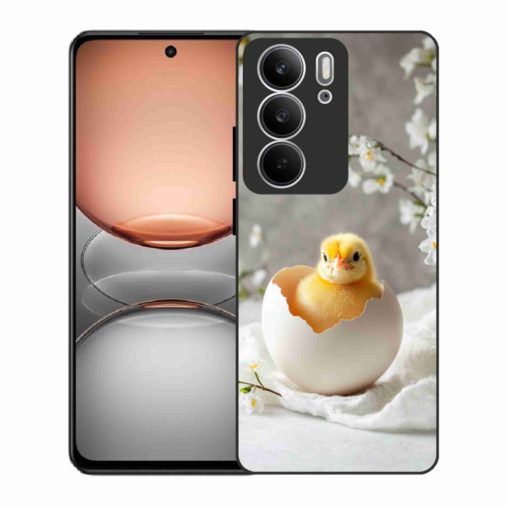 Gélový kryt mmCase na Realme C75 - kuriatko