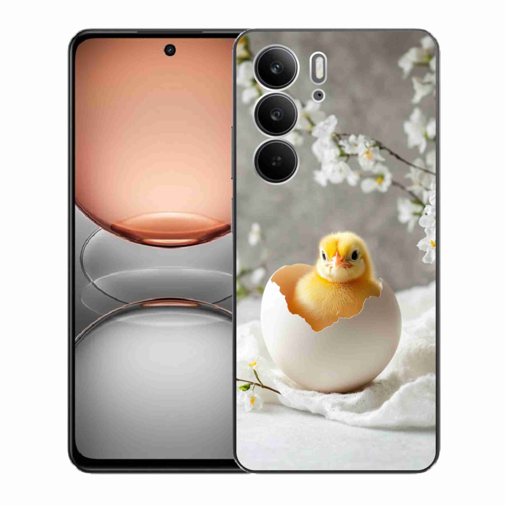 Gélový kryt mmCase na Realme C75 - kuriatko