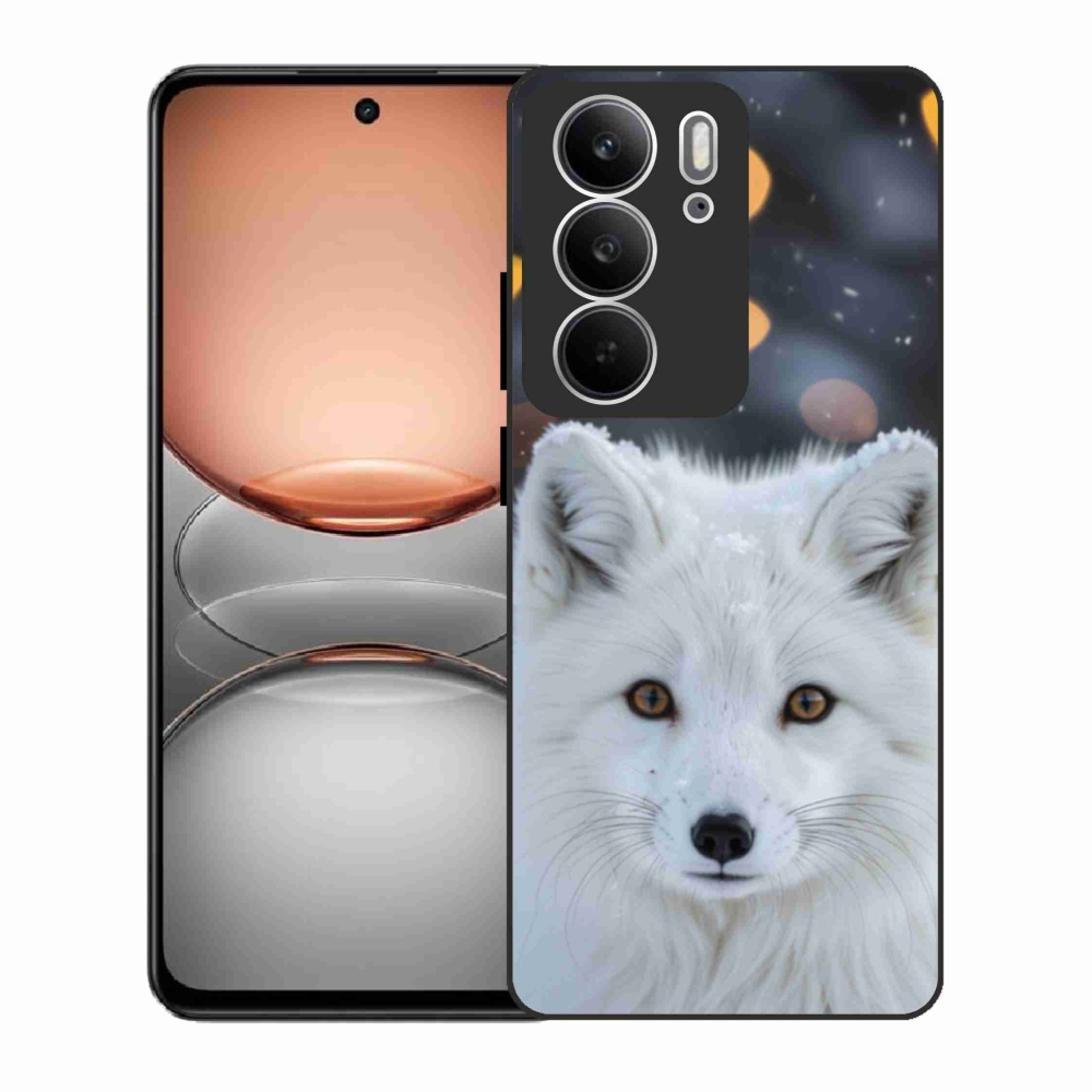 Gélový kryt mmCase na Realme C75 - líška polárna