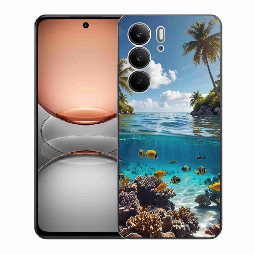 Gélový kryt mmCase na Realme C75 - morský svet 4