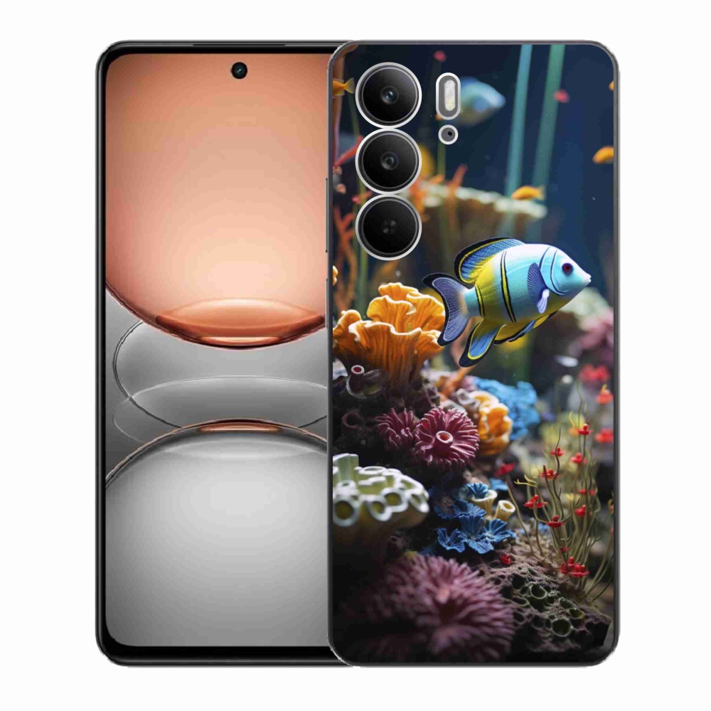 Gélový kryt mmCase na Realme C75 - morský svet 5