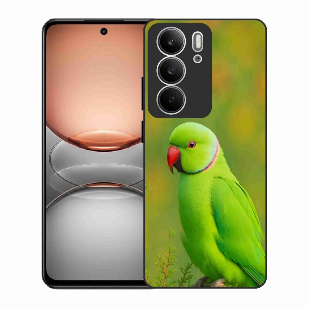 Gélový kryt mmCase na Realme C75 - papagáj alexander 2