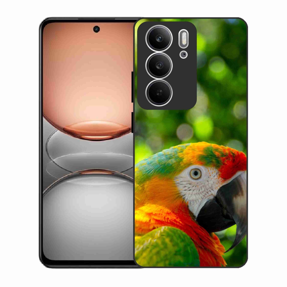Gélový kryt mmCase na Realme C75 - papagáj ara 3