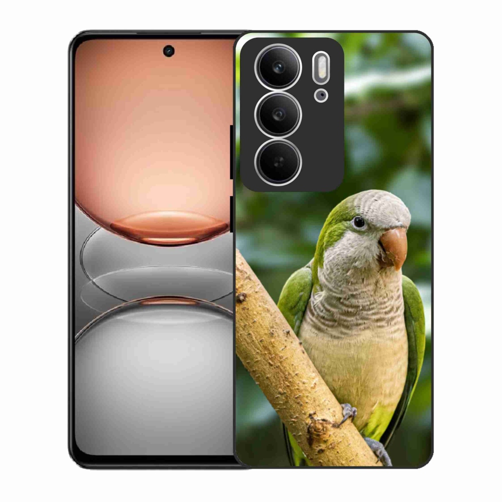 Gélový kryt mmCase na Realme C75 - papagáj mníšok