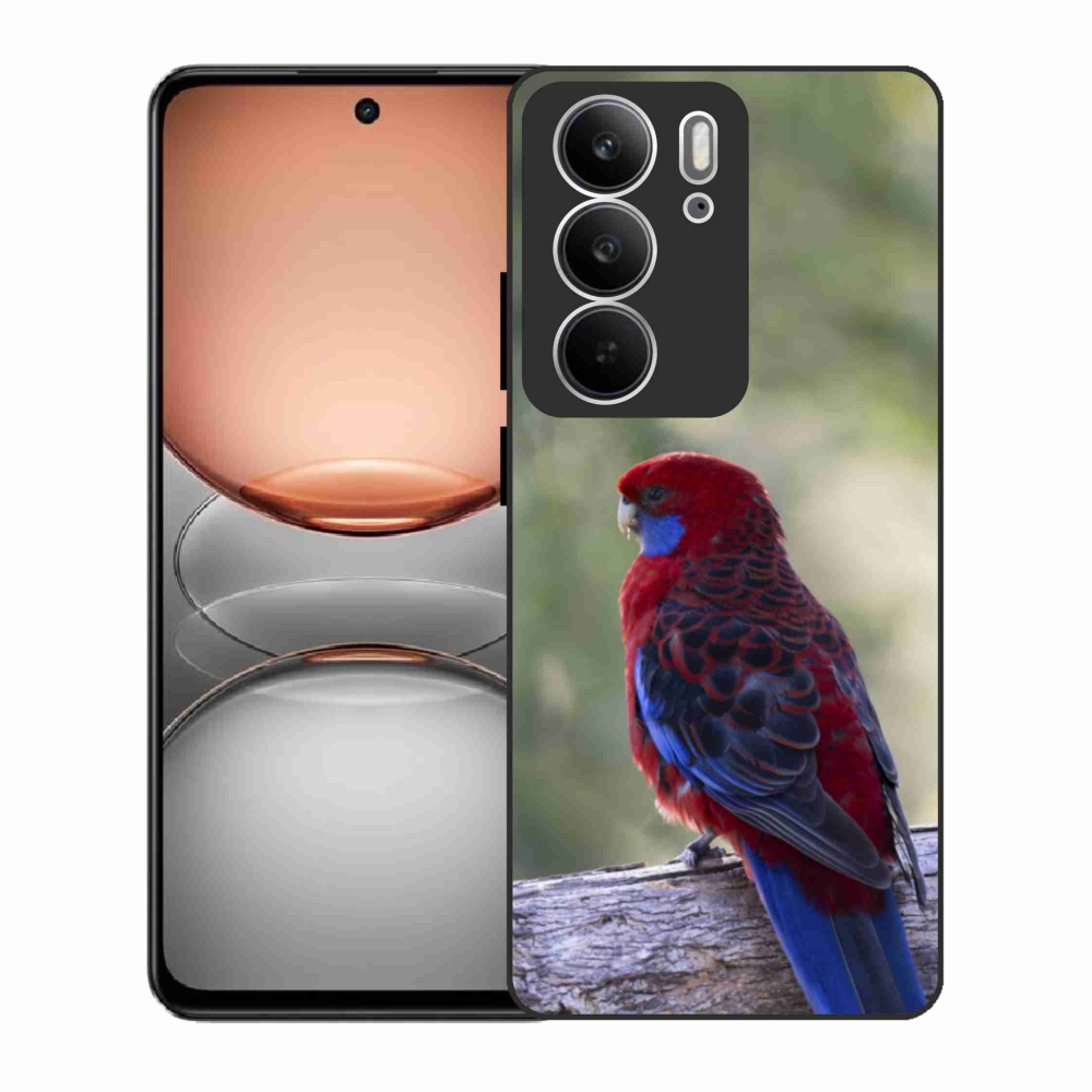 Gélový kryt mmCase na Realme C75 - papagáj rosela