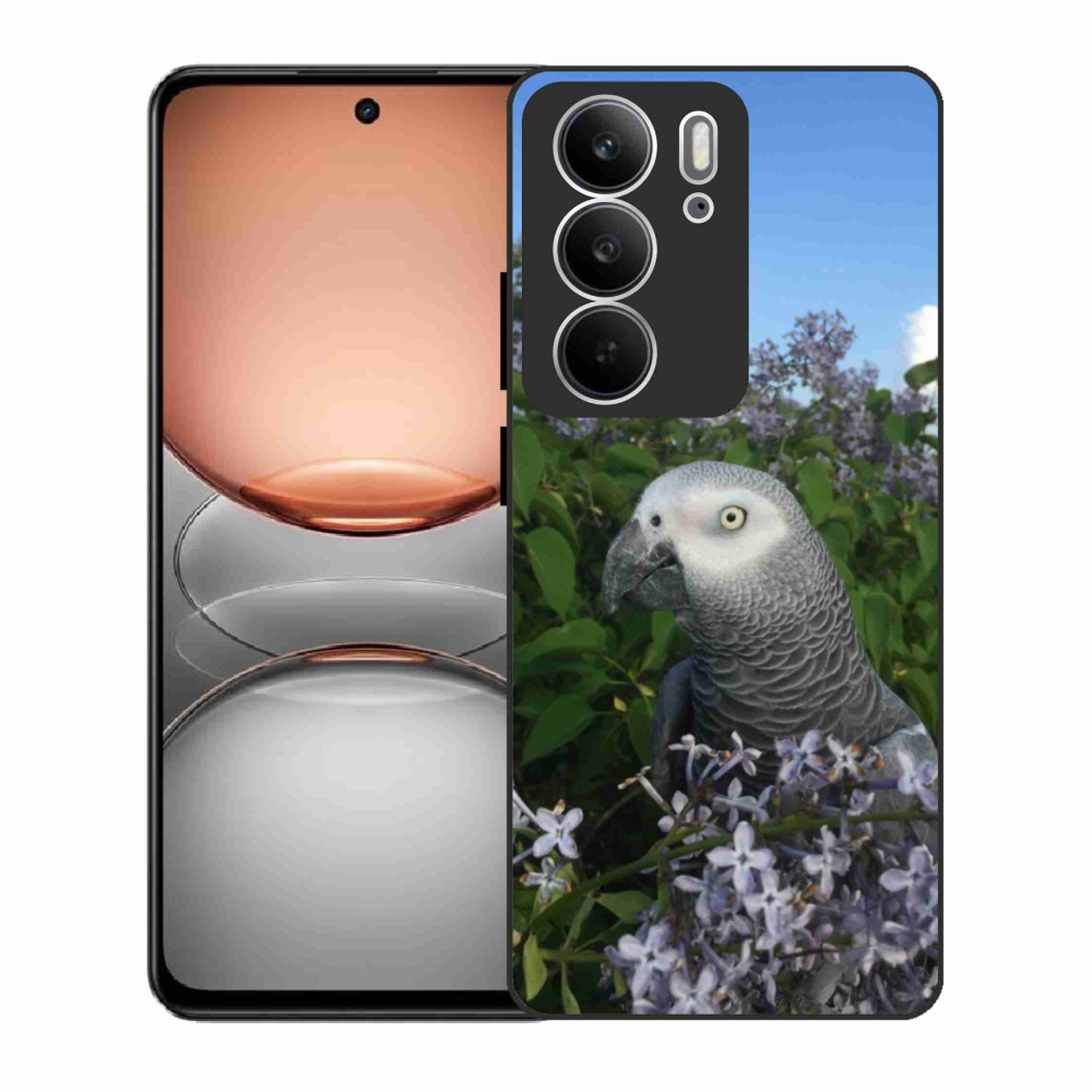 Gélový kryt mmCase na Realme C75 - papagáj žako