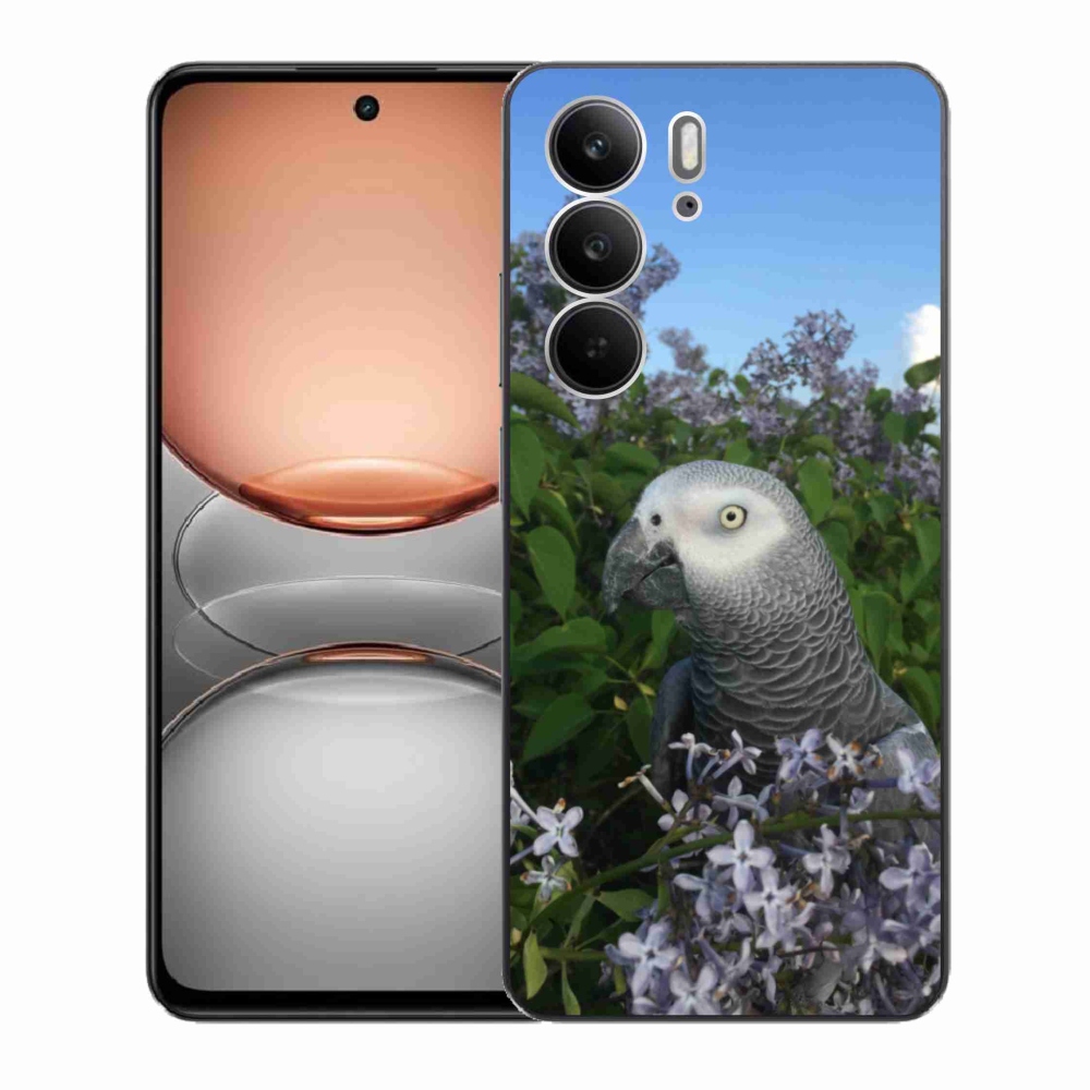 Gélový kryt mmCase na Realme C75 - papagáj žako