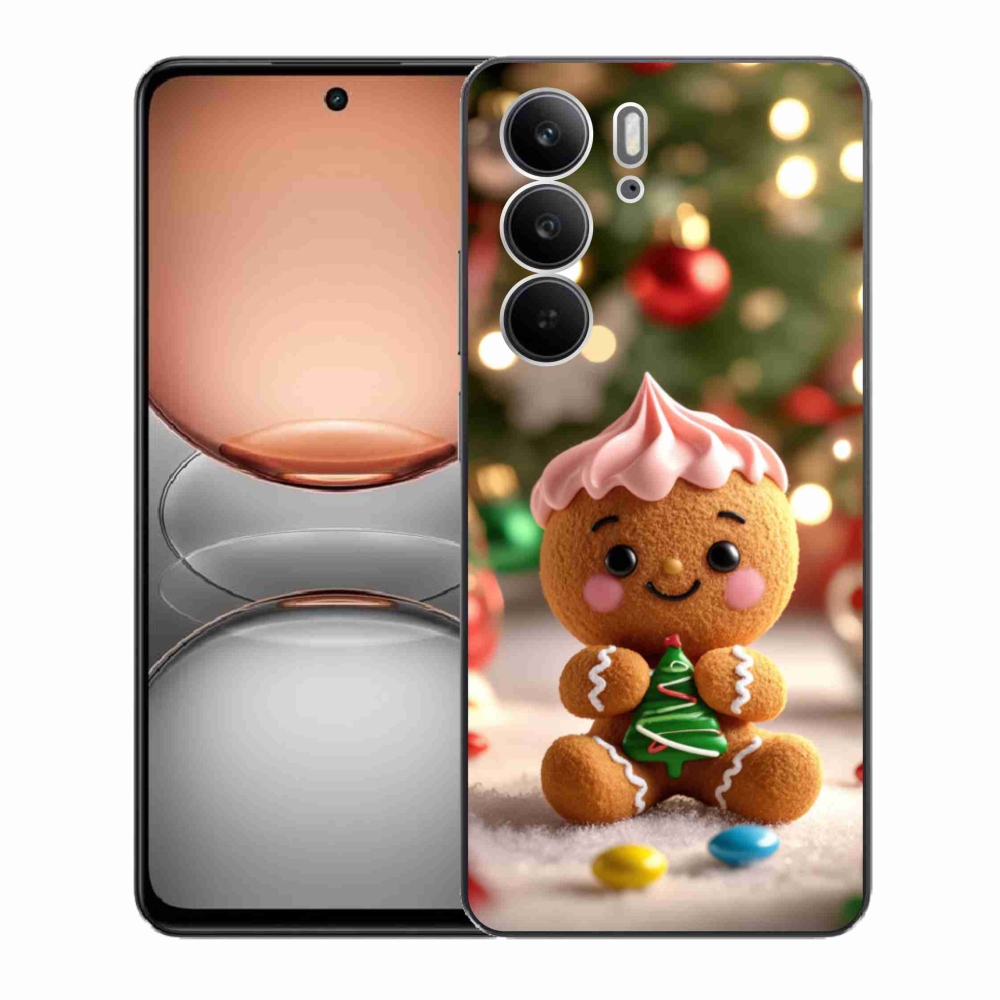 Gélový kryt mmCase na Realme C75 - perníček