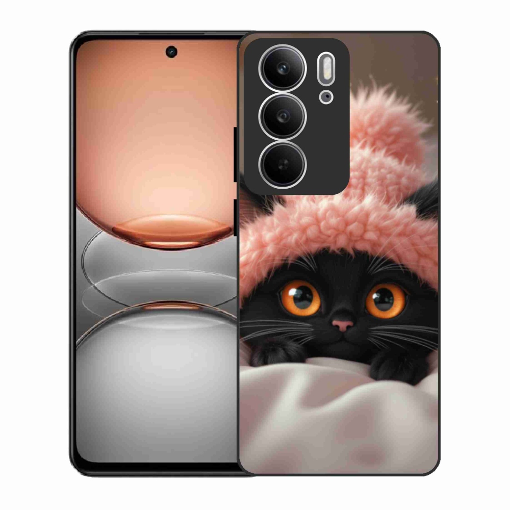 Gélový kryt mmCase na Realme C75 - roztomilé mačiatko 7