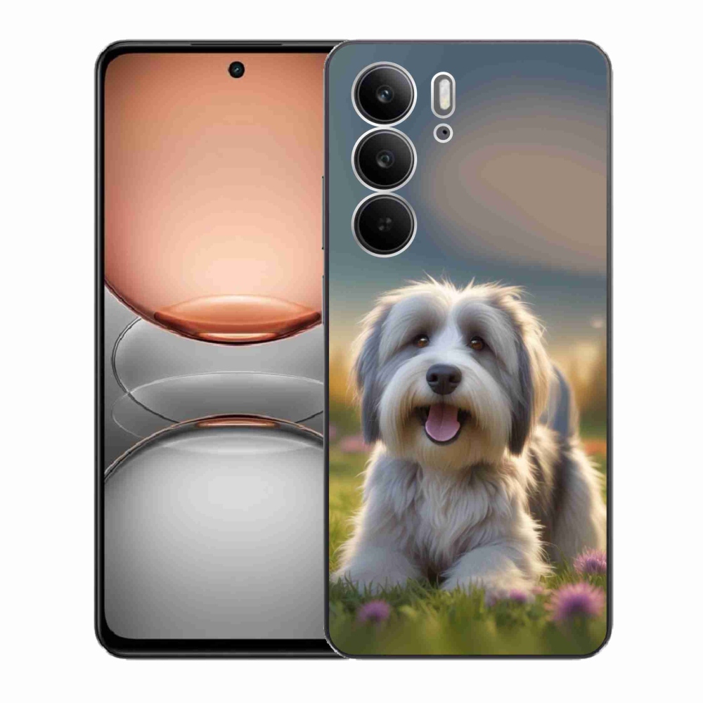 Gélový kryt mmCase na Realme C75 - roztomilý havanský psík