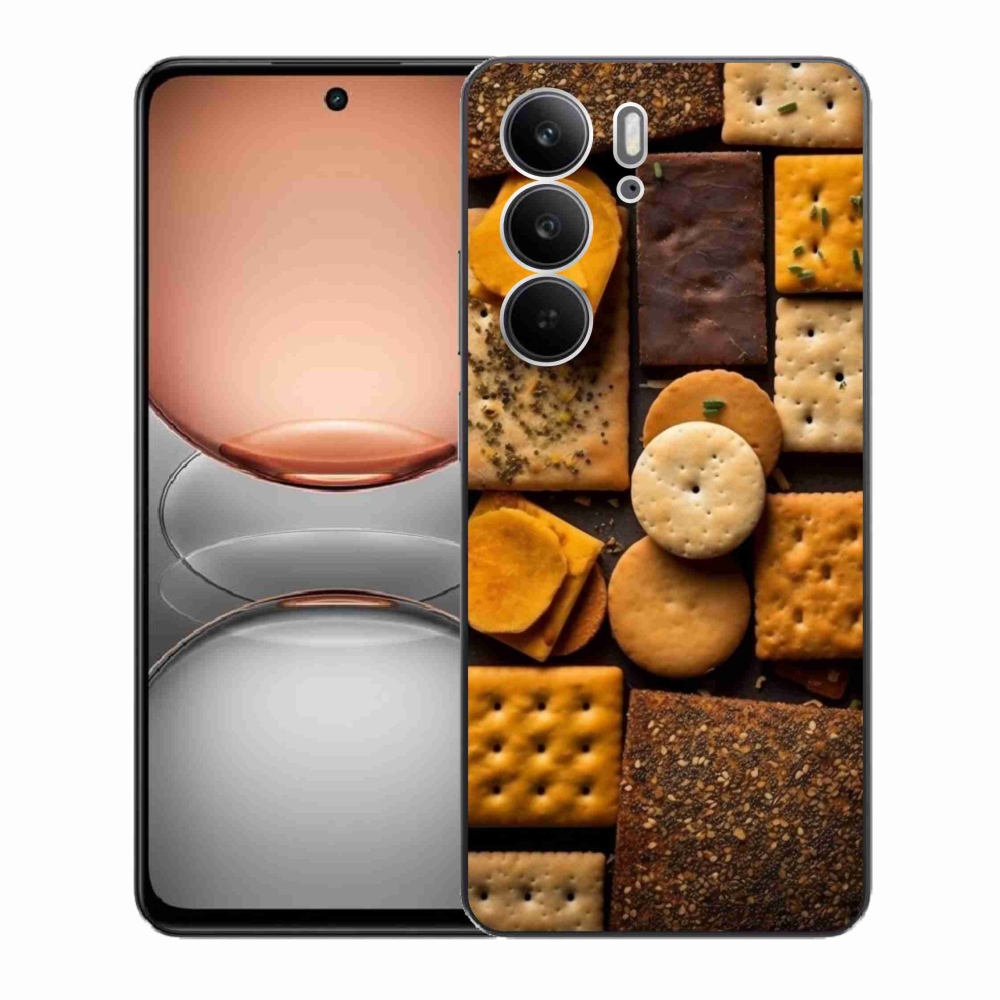 Gélový kryt mmCase na Realme C75 - sušienky