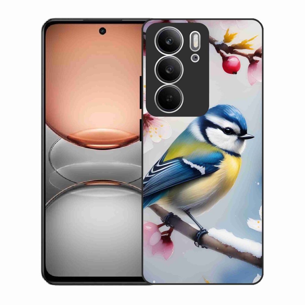 Gélový kryt mmCase na Realme C75 - sýkorka