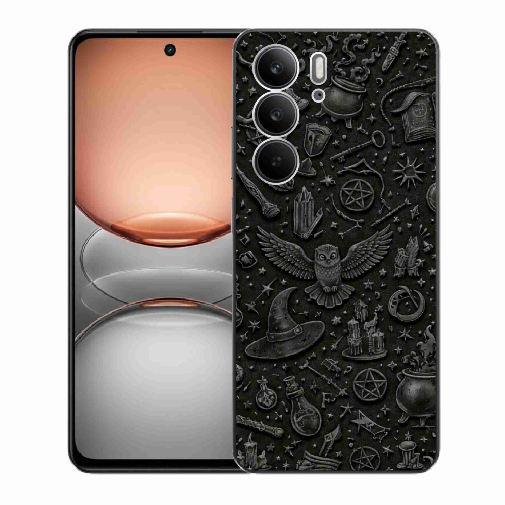 Gélový kryt mmCase na Realme C75 - tmavý magický svet