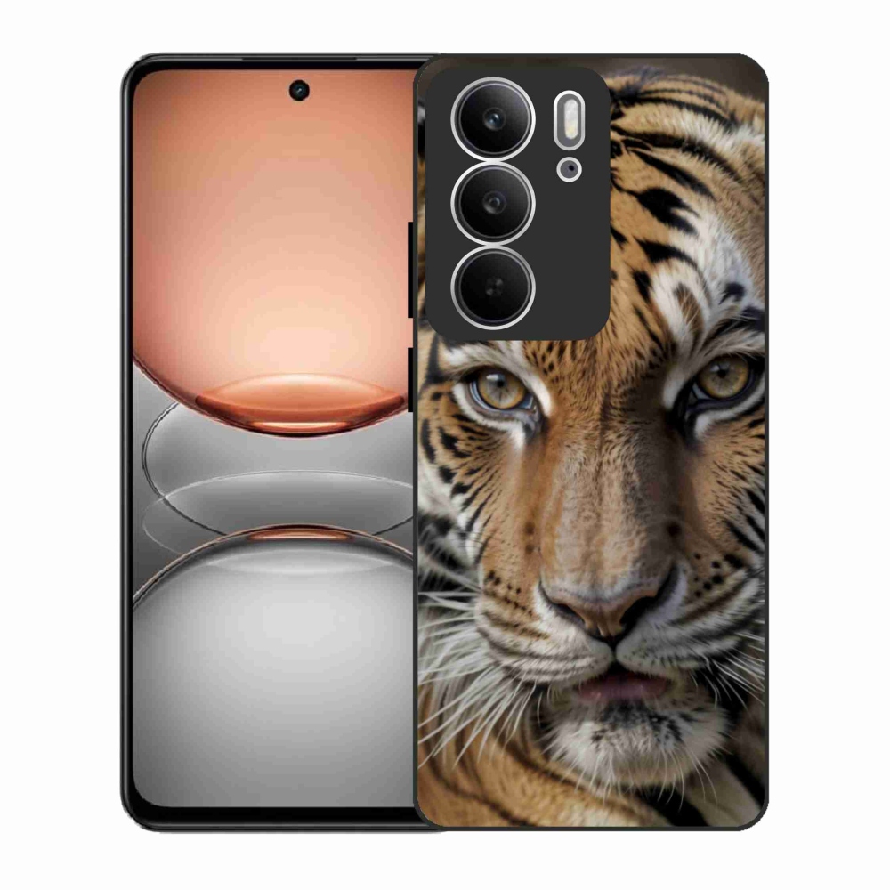 Gélový kryt mmCase na Realme C75 - tigrie pohľad