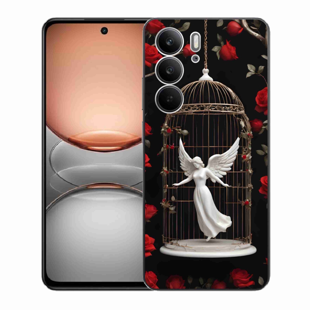 Gélový kryt mmCase na Realme C75 - uväznený anjel