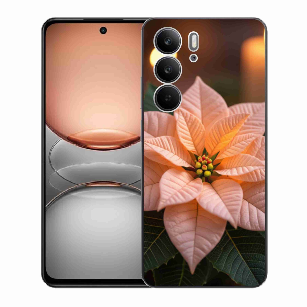 Gélový kryt mmCase na Realme C75 - vianočná hviezda