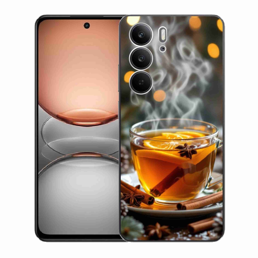 Gélový kryt mmCase na Realme C75 - vianočný punč